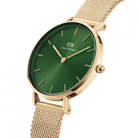 Orologio Daniel Wellington Petite Emerald Verde Gold 28mm DW00100479