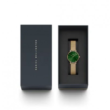 Orologio Daniel Wellington Petite Emerald Verde Gold 28mm DW00100479