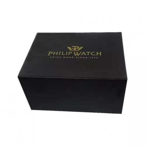 Orologio Uomo Philip Watch Anniversary Pelle Silver Nero R8271650002
