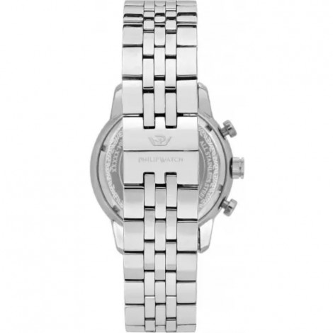 Orologio Uomo Philip Watch Anniversary Acciaio Silver Blu R8273650004