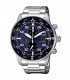 Orologio Uomo Citizen Aviator Acciaio Blu Silver CA0690-88L