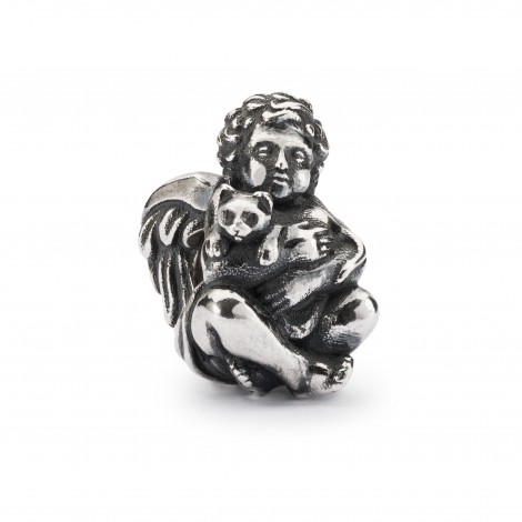 Beads Desiderio Del Cuore Cherubino Della Protezione Argento TAGBE-50043