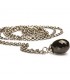 Trollbeads Collana D'Argento Con Onice Nero TAGFA-00006