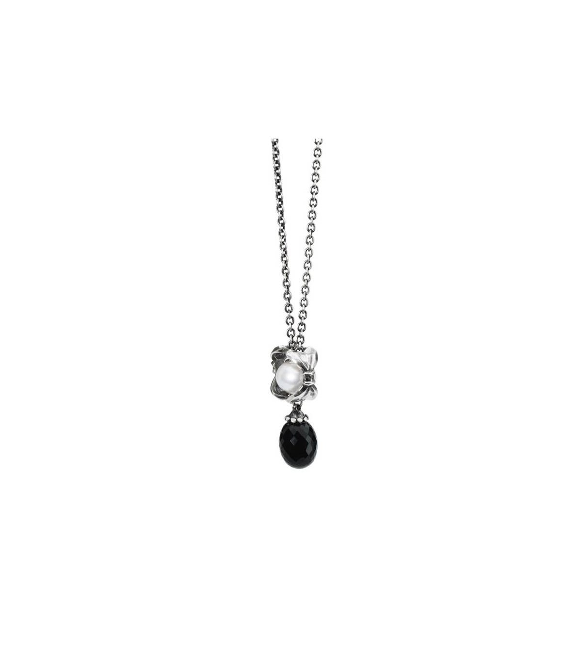Collana Trollbeads Con Ciondolo Fatato In Argento 925, Catena Regolabile 80 Cm