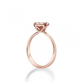 Anello Donna Le Bebé Lovely Oro Rosa 9 Kt Rodolite Bordeaux LBB602-16