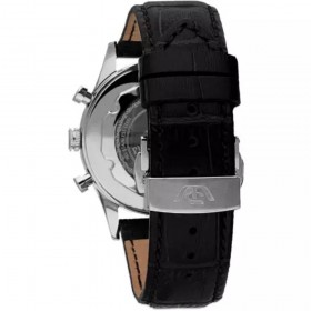 Orologio Uomo Philip Watch Sunray Acciaio Silver Pelle Nero R8271908009