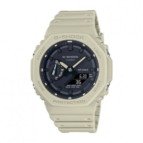 Orologio Casio Uomo G-Shock Classic Panna Nero Resina GA-2100-5AER