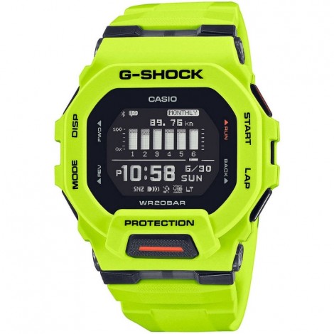 Casio G-Shock G -Squad Verde Resina GBD-200-9ER Orologio Uomo