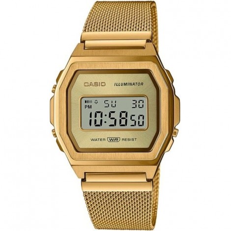 Casio Vintage Iconic Oro A1000MG-9EF Orologio Unisex