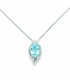 Collana Miluna Diamanti 0,04 ct e Topazio 1,49 ct CLD4215X