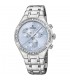 Festina Boyfriend Collection Argento Acciaio Azzurro F20392/2 Orologio Donna