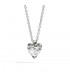 Girocollo Donna Re Carlo Anniversary Love Diamante Taglio Cuore P67PX001/030