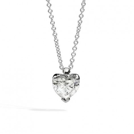 Girocollo Donna Re Carlo Anniversary Love Diamante Taglio Cuore P67PX001/030