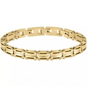 Sector Energy Acciaio Gold SAFT60 Bracciale Uomo