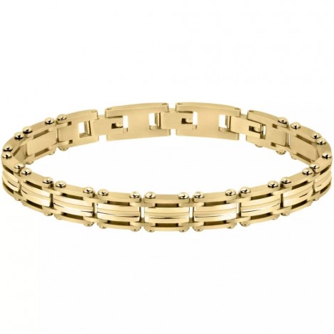 Sector Energy Acciaio Gold SAFT60 Bracciale Uomo