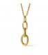 Unoaerre Fashion Jewelley Bronzo Dorato Collana Lunga Donna