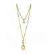 Unoaerre Fashion Jewelley Bronzo Dorato Collana Lunga Donna