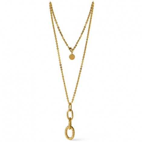 Unoaerre Fashion Jewelley Bronzo Dorato Collana Lunga Donna