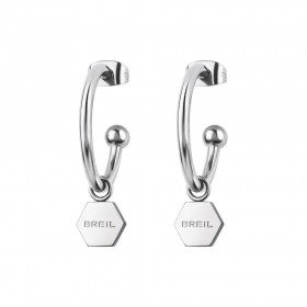 Breil Promise TJ3080 Acciaio Silver Orecchini Donna