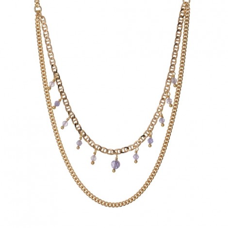 Collana Donna Alisia Chandelier Argento 925 Tanzanite AL2230