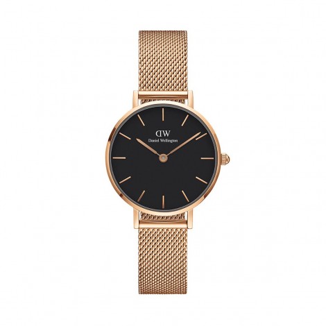 Orologio Donna Daniel Wellington Petite Melrose 28 Black DW00100217