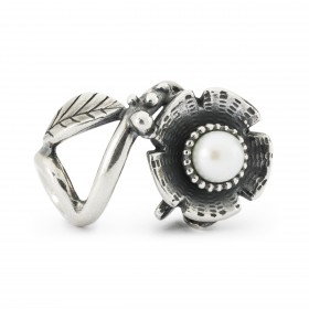 Intreccio Di Fiori Trollbeads Giardino Delle Meraviglie Beads Argento 925 Perla TAGBE-00288