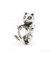 Gatto Innamorato Trollbeads Giardino Delle Meraviglie Beads  Argento 925 TAGBE-20242