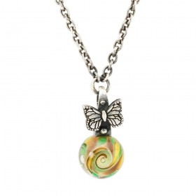Pendente Giardino Delle Farfalle Trollbeads Giardino Delle Meraviglie Argento 925 TAGPE-00083