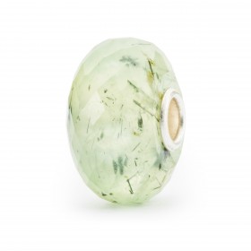 Beads Prenite Con Quarzo Tormalinato Trollbeads Giardino Delle Meraviglie Argento 925 TSTBE-20041