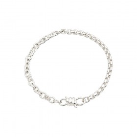 Bracciale Doppia Catena Collezione Nodo Dodo Argento 925 DBC2000KNOT0000AGM