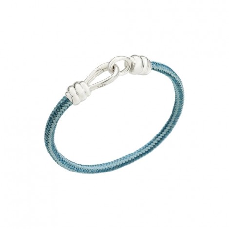 Bracciale Collezione Nodo Dodo Argento 925 Cotone DBC2001KNOT0CAZAGM