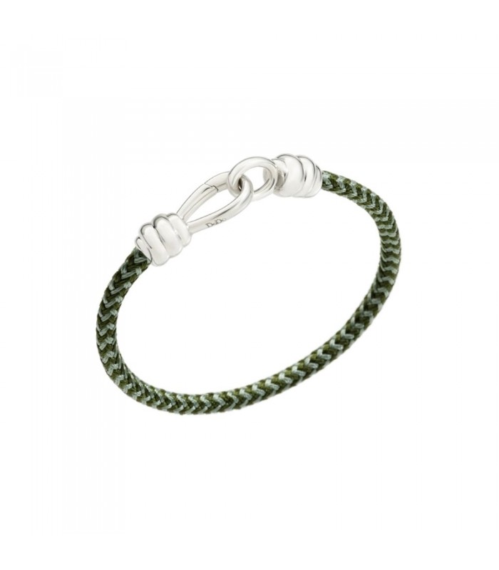 Cordino Dodo Bracciale Borchie Bracciale Uomo Cordino Nero, Stud E