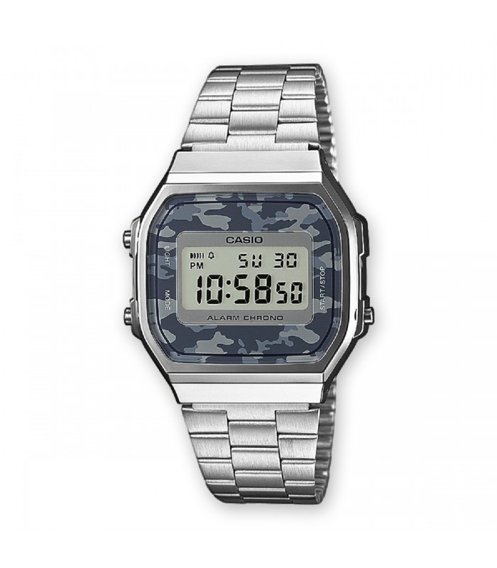 Orologio Unisex Casio Iconic Mimetico A168WEC-1EF Orologio Unisex Casio Iconic Mimetico A168WEC-1EF