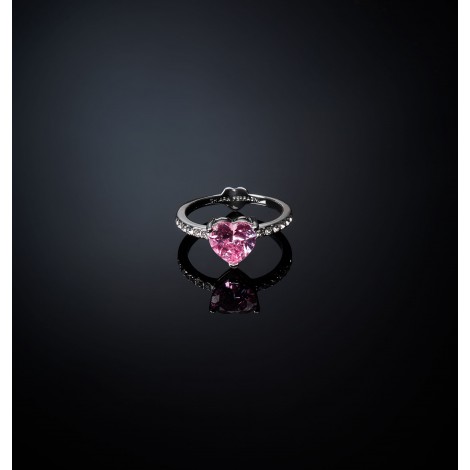 Anello Chiara Ferragni Edizione Limitata First Love Pink Diamond Heart Zirconi J19AUV42012