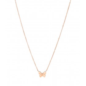 Collana Collezione Farfalla Dodo Oro Rosa 9kt