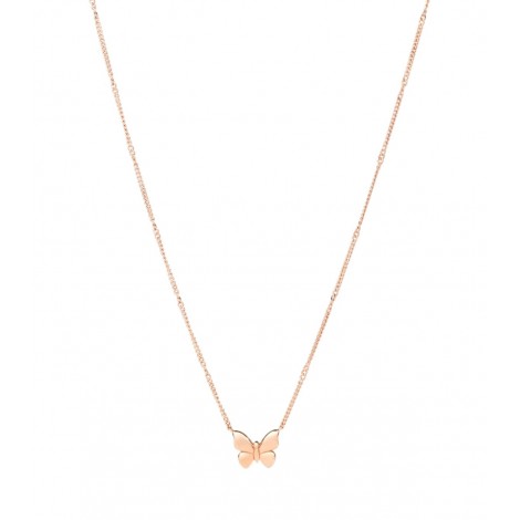 Collana Collezione Farfalla Dodo Oro Rosa 9kt