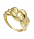 Anello Raggi Groumette Oro Giallo 9Kt