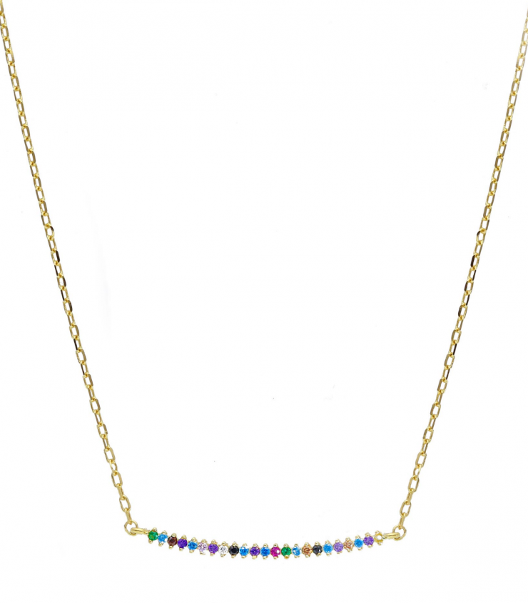 Collana Miluna Oro Giallo 9kt e Diamanti CLD4644X