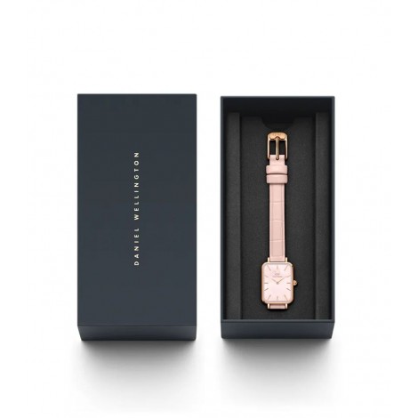 Orologio Daniel Wellington Collezione Quadro Pressed Rouge Donna Madreperla DW00100508