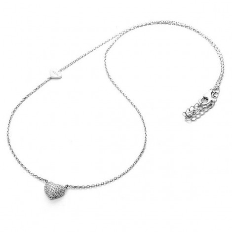 Collana Donna Cesare Paciotti Silver Heart 4UCL2999W