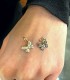 Ciondolo Dodo Farfalla Prezioso Collezione Farfalla  Oro Rosa 9kt Diamanti Bianchi 0,17 ct