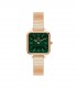 Orologio Daniel Wellington Collezione Quadro Studio Donna Acciaio Verde DW00100520