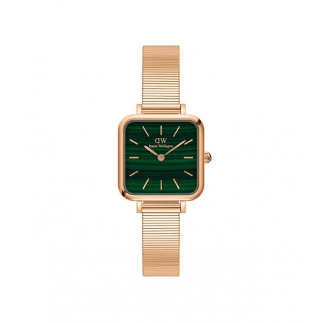 Orologio Daniel Wellington Collezione Quadro Studio Donna Acciaio Verde DW00100520