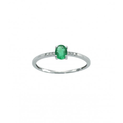 Anello Donna Miluna Le Parure Gemme Preziose Smeraldo LID3049VX