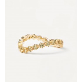 Anello PDPAOLA Green Tide Gold AN01-461-14