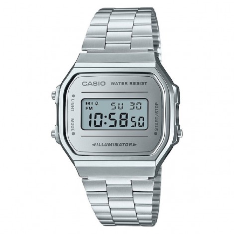 Orologio Unisex Casio Iconic Silver A168WEM-7EF