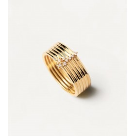 Anello PDPAOLA Super Nova Gold AN01-614-12
