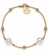 Unoaerre Fashion Jewellery Bronzo Dorato Bracciale Donna Perle Naturali