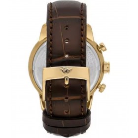 Orologio Philip Watch Caribe Acciaio Gold Pelle Marrone Uomo R82716500001