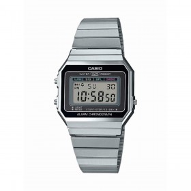 Orologio Unisex Casio Vintage Iconic Silver A700WE-1AEF